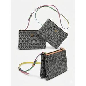 Liberty London Iphis Limited Edition Crossbody Bag‎ Navy Neon Multi Pouch NWOT